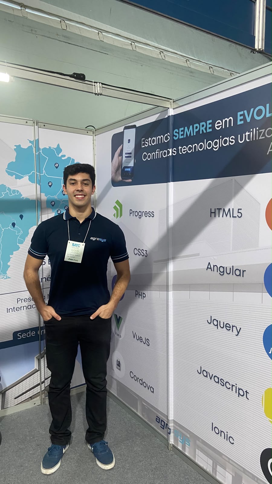Presenting at tech conference